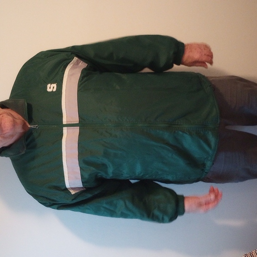 Michigan State Spartans reversible jacket. XL